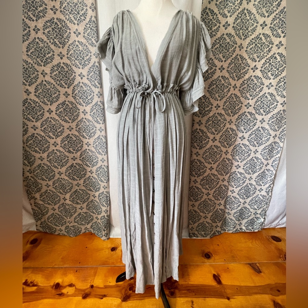 Grey maxi dress